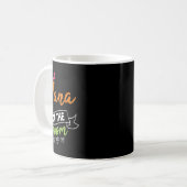 花婿のナナ花嫁の幸せ結婚の結婚の日フゥ コーヒーマグカップ (正面左)