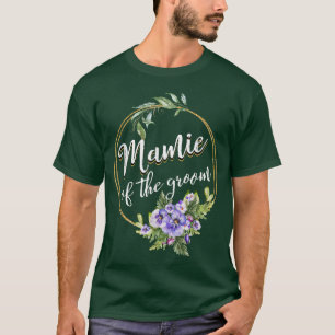 花婿のマミー 結婚式 バチェラーパーティー マミー マ Tシャツ
