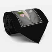 花婿の付添人のタイ ネクタイ (ロール)