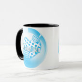 花婿の付添人のマグ マグカップ (正面左)