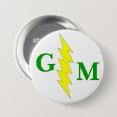 花婿の付添人ボタン 缶バッジ (正面&裏面)