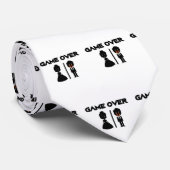 花婿の付添人上のゲーム-おもしろいな新郎 ネクタイ (ロール)