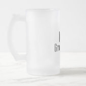 花婿の付添人 フロストグラスビールジョッキ (左)