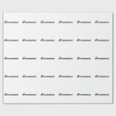 花婿の付添人 ラッピングペーパー (フラット)