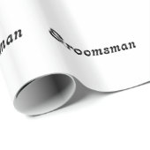 花婿の付添人 ラッピングペーパー (ロールコーナー)