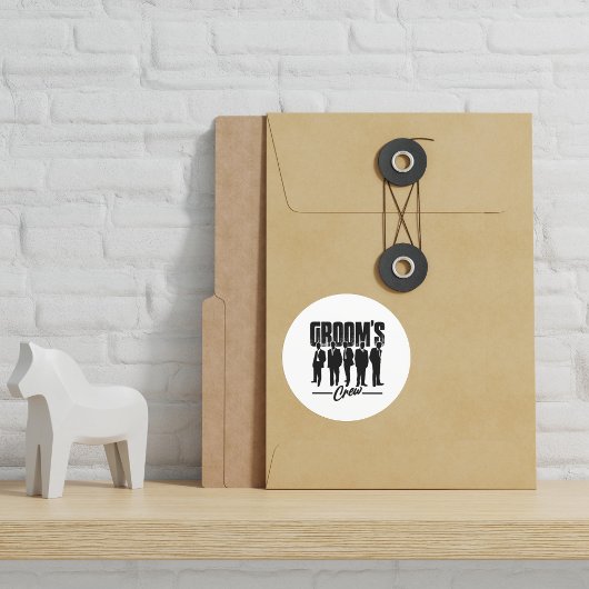 花婿の仲間 花婿の友達 婚前パーティー ラウンドシール