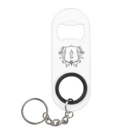 花婿の友人へのギフト ウェディングギフト - 名入れ済み キーホルダー栓抜き