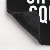 花婿の友達と独身最後の思い出作り マウスパッド (コーナー)