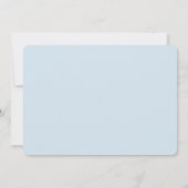 花婿の女性 ウェディングパーティーのお願い | 招待状 (裏面)