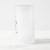 花婿の姉妹 フロストグラスビールジョッキ (中央)