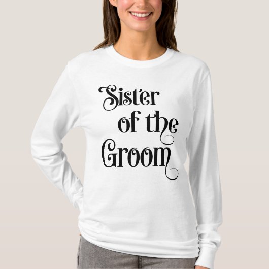 花婿の姉妹 Tシャツ (正面)