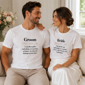花婿の定義Tシャツ | 花婿へのギフト Tシャツ
