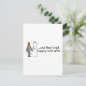 花婿の後も二人は幸せに暮らしていた ポストカード (スタンド正面)