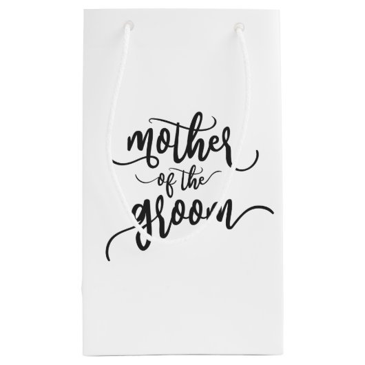 花婿の書結婚の母|抱き枕 スモールペーパーバッグ (裏面)