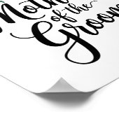 花婿の母のウェディングシャワー母から ポスター (角)