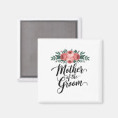 花婿の母のウェディングシャワー母から マグネット (正面/裏面)