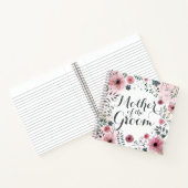 花婿の母の水彩 |ゲストブック ノートブック (内部)