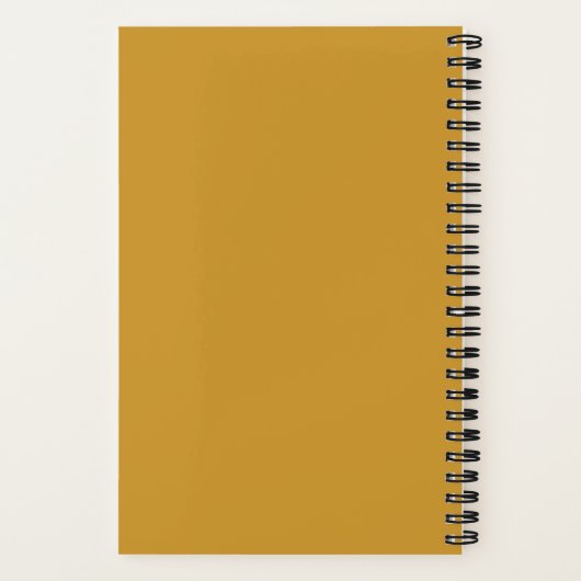 花婿の母パーソナライズされた結婚は ノートブック (裏面)