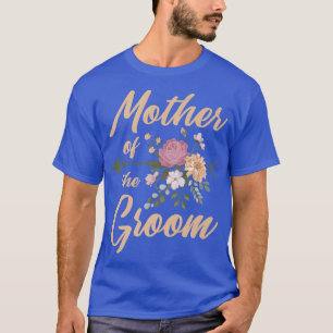 花婿の母 ウェディングパーティー特別な日のプレット Tシャツ