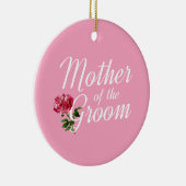 花婿の母　ウェディング　カリグラフィー　|　オーナメント セラミックオーナメント (右)