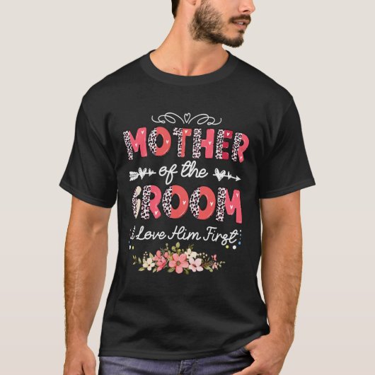 花婿の母 愛したのは彼が最初 マザーズデー 女性 Tシャツ (正面)