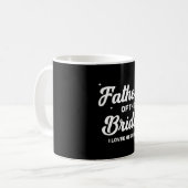 花婿の父が最初に好きになった面白い結婚式 コーヒーマグカップ (正面左)