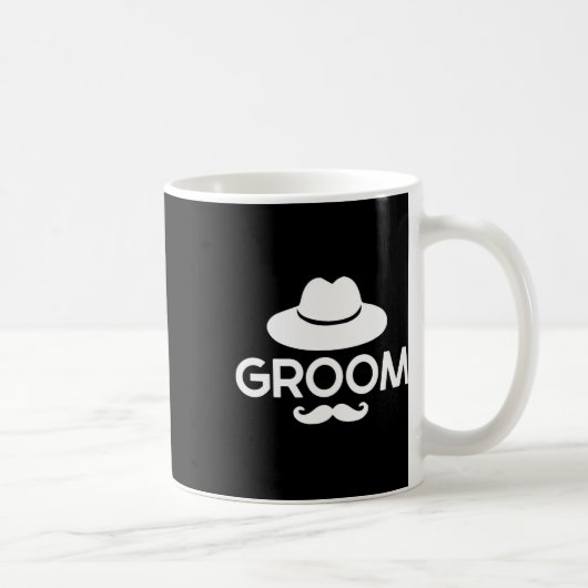 花婿の独身最後の仲間たち コーヒーマグカップ (右)