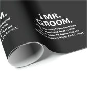 花婿の独身最後の夜 ラッピングペーパー (ロールコーナー)