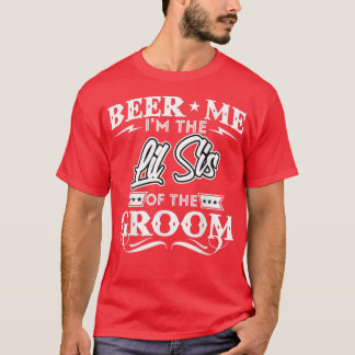 花婿の飲み屋の妹のビール Tシャツ