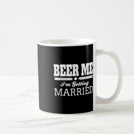 花婿のGifを見て結婚くれるわ コーヒーマグカップ (右)