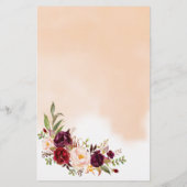 花婿は何て言った？ ブライダルシャワー ゲーム カード (裏面)