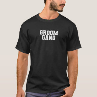 花婿ギャング バチェラー・パーティー ウェディング メンズ マッチング グ Tシャツ