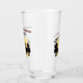 花婿介添人の最後のロデオカウボーイサンセットパーティー飲む タンブラーグラス (左)