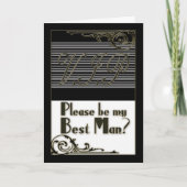 花婿介添人のV.I.P. Weddingのパーティの招待状カード 招待状 (正面)