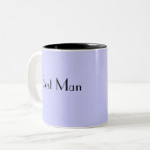 花婿介添人はマグ感謝していしています ツートーンマグカップ (正面左)