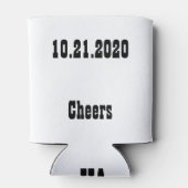 花婿介添人またはグロムスマン招待状 缶クーラー (裏面)