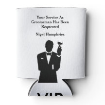 花婿介添人またはグロムスマン招待状