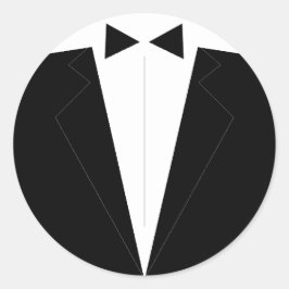 花婿介添人またはGroomsman招待状封筒用シール ラウンドシール