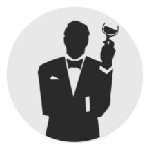 花婿介添人またはGroomsman招待状封筒用シール