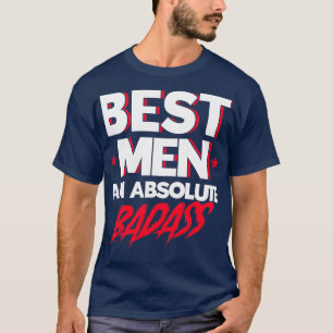花婿介添人アンアブソリュートバドスgroomsmenチーム2 tシャツ