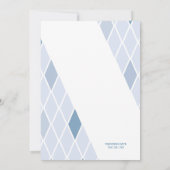 花婿介添人エレガント抽象芸術写真 (裏面)