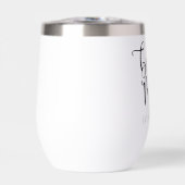 花婿介添人ギフト名ブラックスクリプト (正面)