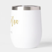 花婿介添人ギフト名金ゴールド&ブラック (背面)