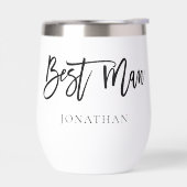 花婿介添人ギフト名黒書道 (左面)