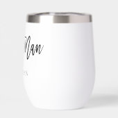 花婿介添人ギフト名黒書道 (背面)