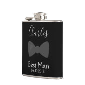 花婿介添人バチュラーパーティボウタイ フラスク (左)