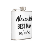 花婿介添人バチュラーパーティ結婚式の引き出物 フラスク (右)