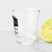 花婿介添人パーソナライズされたショットガラス ショットグラス (右)