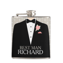 花婿介添人フラスコというお尻