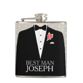 花婿介添人フラスコというお尻 フラスク (正面)